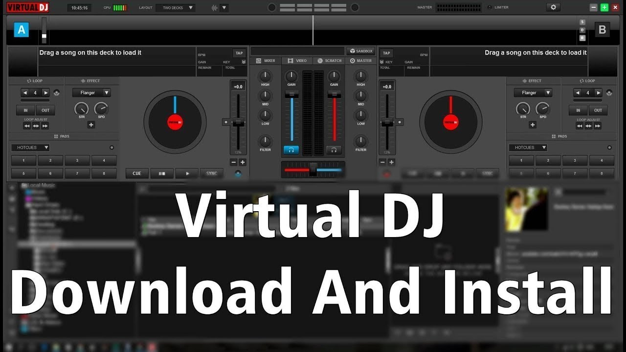 dj mixer software for pc